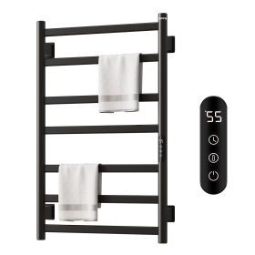 SIOYIE Towel Warmer Bathroom Wall Mounted 7 Bars Electric Towel Drying