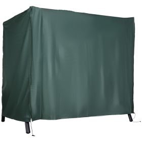 Large Outdoor Swing Chair Cover For Your Garden & Patio Furniture  Protects Against The Wind  UV Rays  & Water (Option: Army Green)