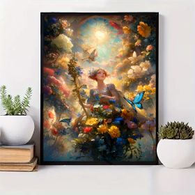 5DDIY Diamond Painting Set - Full Diamond Round Water Diamond Art (Option: Code43)