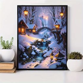 5DDIY Diamond Painting Set  Full Diamond Round Water Diamond Art (Option: Code128)