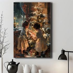 1pc Wrapped Canvas Painting, Wall Decor Living Room, Room Decor, Home Decor, Canvas Print Wrapped In Pine Frame For Holiday Celebrations, Holiday (Option: 24X18inch)