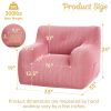Bean Bag Chairs for Adults and Kids - Bean Bag Sofa with Tufted Soft Stuffed Filling for Living Room,Bedroom Accent Sofa Chair with Pocket