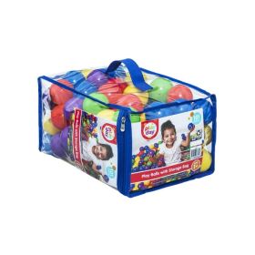 100 Piece Multicolor Play Balls – 2.3" Lightweight Balls for Toddlers, Ball Pits & Indoor/Outdoor Play