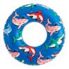 Blue Shark Inflatable Swim Tube Pool Float – Durable PVC, Ages 9+, Unisex