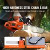 Gas Chainsaw, 25.4CC 12" 1.2HP, Gasoline Powered Chain Saw, Handheld Cordless Petrol Chainsaws for Tree Wood Branch Cutting, Tree Trimming