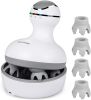 Smart Electric Scalp Massager - Waterproof Wireless Handheld Head Scratcher & Body Massage Tool with 4 Modes