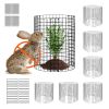 6 Pack Plant Protector from Animals, 12.6'' Dia. x 14'' H Chicken Wire Plant Protector, Plant Cages for Outdoor Plants, Flowers & Vegetables