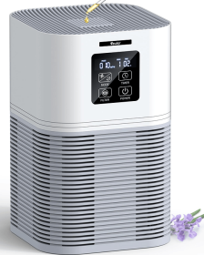 495875 2in1 air purifier activated carbon filter 0.3 micron particles aromatherapy function 140m² air purification 2024L eddy current HEPA H13 filter