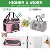 Large Cat Carrier for 2 Cats, Soft Side Pet Carrier for Cats Small Dog, Collapsible Travel Dog Carrier Bag