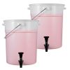 Beverage Dispenser, 5 Gallon Drink Dispensers for Parties, Plastic Juice Dispenser with Spigot and Lid, Iced Tea Lemonade Juice Water Dispenser