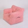Bean Bag Chairs for Adults and Kids - Bean Bag Sofa with Tufted Soft Stuffed Filling for Living Room,Bedroom Accent Sofa Chair with Pocket