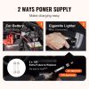 Electric Car Jack, 5 Ton/11023 LBS Hydraulic Car Jack, Portable Car Jack Lifting with Built-in Inflatable Pump and LED Light