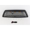 Black Front Grille Fits For Toyota 4 Runner 2006-2009 Honeycomb Grill with Light