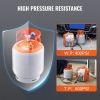 Refrigerant Recovery Tank, 50 LBS Capacity, 400 psi Portable Cylinder Tank with Y-Valve for Liquid/Vapor