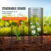 6 Pack Plant Protector from Animals, 12.6'' Dia. x 14'' H Chicken Wire Plant Protector, Plant Cages for Outdoor Plants, Flowers & Vegetables