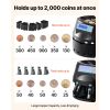 USD Coin Counter & Coin Sorters with LCD Display, Coin Sorter Machine for USD Coin 1/5/10/25 Cents $1, Sorts up to 300 Coins/min