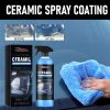 Homonth Ceramic Spray Coating, Window Front Windshield Stain r Oil Film Cleaner