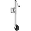 Trailer Jack with Wheel, 1000 lbs Load Capacity, Heavy Duty Swivel Boat Trailer Jack with PP Single Wheel & Ergonomic Handle, 10-inch Lift