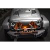 Warcraft Style Armor Grille for 2007-2018 Jeep Wrangler JK/JKU | Orc-Inspired Front Grill Cover (Rubicon/Sahara/Sport) - Matte Black Battle-Ready Mesh