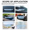 Homonth Ceramic Spray Coating, Window Front Windshield Stain r Oil Film Cleaner