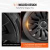 Wheel Rim Cover Hubcaps, 19 in, 2020-2024 Model Y Fully Fit Hubcap with Snap, Guard Tape & Valve Nozzle Hole
