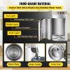 Pure Water Distiller 750W, Purifier Filter Fully Upgraded with Handle 1.1 Gal /4L, BPA Free Container, Perfect for Home Use, White