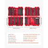 Screwdriver Bit Set, 101-Piece, Magnetic Phillips, Pozidriv, Slotted, Square, Torx, Hex Bits, Hex Nut Sockets, Extension Rod with Storage Case
