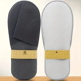 20 Pairs[ Five-star Hotel Disposable Slippers ], Suitable For Hotels, Spas, Travel, Shotless Families, Spa Slippers With Bags, Anti-slip, Individ (Option: DarkGray)
