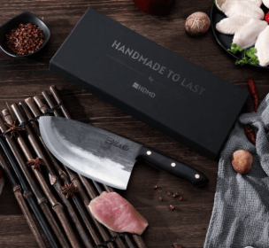 Broad Cleaver  Hand-forged  High Carbon  Chef's Knife (Option: Clever Chef Knife)