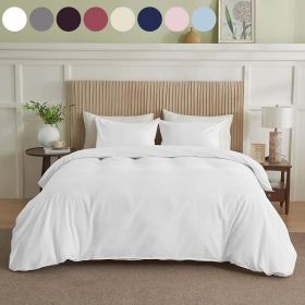 Serta Simply Clean Solid Duvet Cover (Option: W13717995)