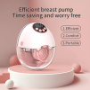 PSMY382 wearable electric breast pump 150min ultra-thin breast pump without PVC massage / breast pump / inverter / automatic 12 functions 320mmHg with