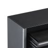 Metal Tool Box, 8.6-inch, Portable Metal Tool Box with 5 Drawers, Small Tool Chest with EVA Liners and PP Feet Pads