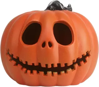 Lantern Halloween Pumpkin Lights- Waterproof Pre-lit Pumpkin Lighted JackoLantern For Halloween Porch, Party, Front Door, Fireplace Indoor And Ou (Option: 9inskullFace)