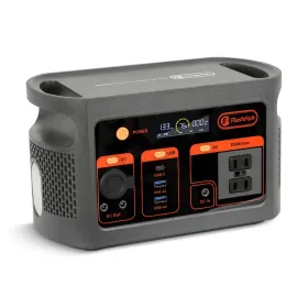 FF Flashfish E103 300W Portable Power Station, 179.2Wh LiFePO4 Battery Pack, Solar Generator With 300W (600W Surge) AC Outlets, Backup Power For (Option: 300WPortablePowerStation)